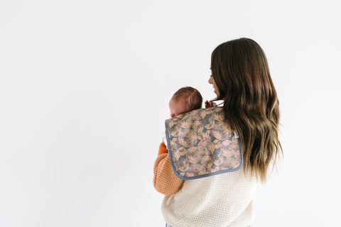 Burp Cloth Set - Lumberjack - Copper Pearl