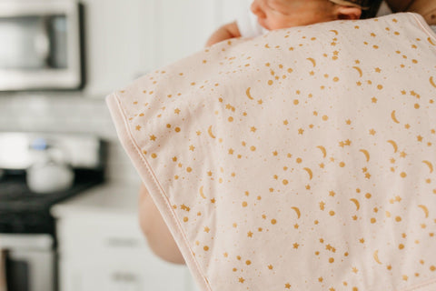 Burp Cloth Set - Whimsy - Copper Pearl