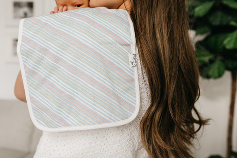 Burp Cloth Set - Whimsy - Copper Pearl