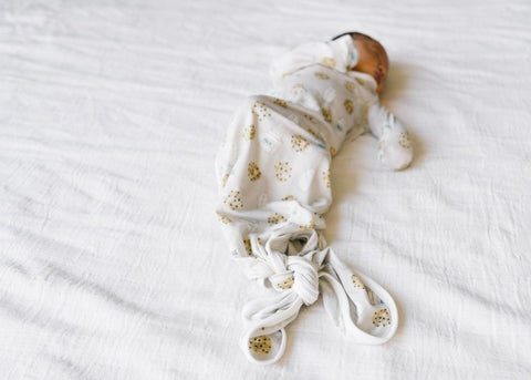 Copper Pearl-Knotted Gown - Chip-#Butter_Bug_Boutique#