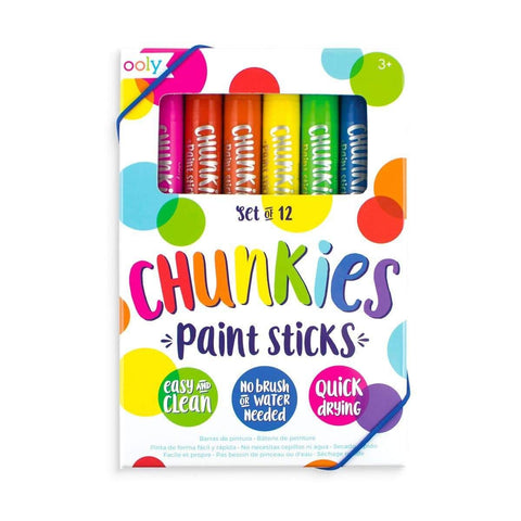 Chunkies Paint Sticks Original Pack - Set of 12 - OOLY