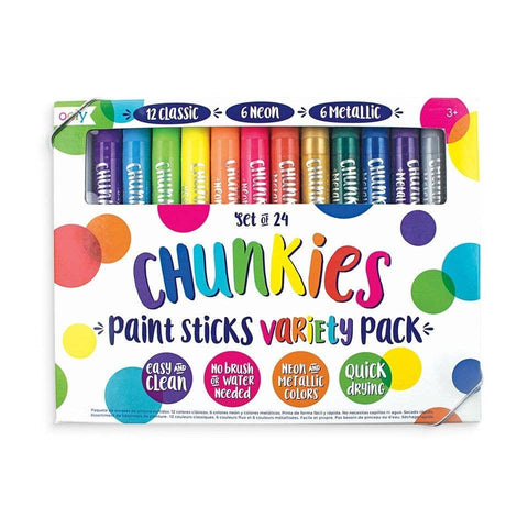 Chunkies Paint Sticks Variety Pack - OOLY