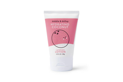 Coconut All-Natural Layering Lotion - Dabble & Dollop