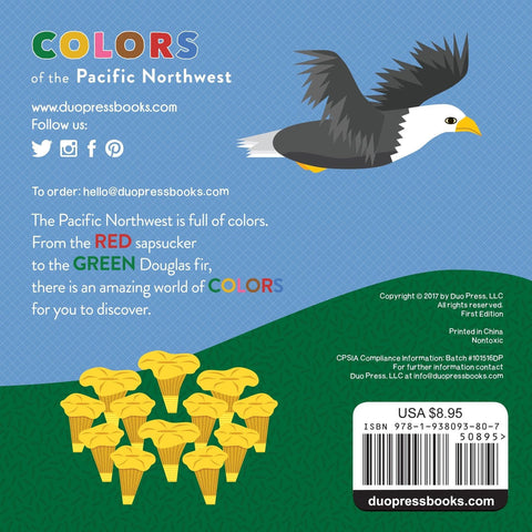Colors of the Pacific Northwest Board Book - Sourcebooks