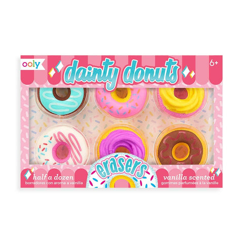 Dainty Donuts Scented Erasers - OOLY