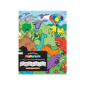 Dino Picnic Party Picturesque Panorama Coloring Book - OOLY