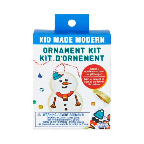 DIY Ornament Kit - Snowman - Kid Made Modern