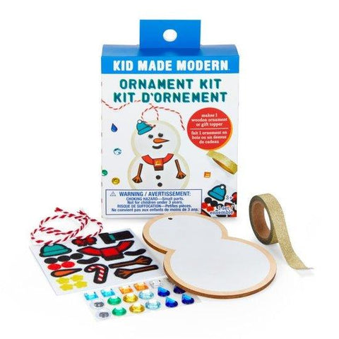 DIY Ornament Kit - Snowman - Kid Made Modern