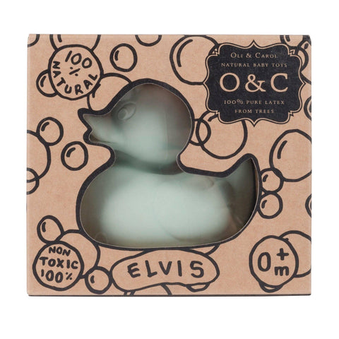 Oli & Carol-Elvis the Duck, Mint-#Butter_Bug_Boutique#