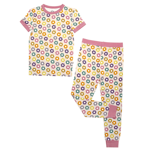 Feeling Groovy Bamboo Kids Pajama Set - Emerson and Friends