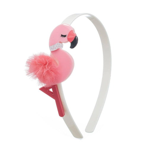 Flamingo Headband - Lilies & Roses NY