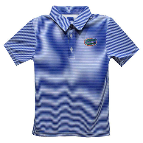 Florida Gators Embroidered Striped Performance Polo - Butterbugboutique
