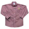 Vive La Fete-Vive La Fete Florida State Seminoles Embroidered Button Down Shirt-#Butter_Bug_Boutique#