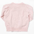 Girls Pocket Sweater - Apple - Pink Chicken