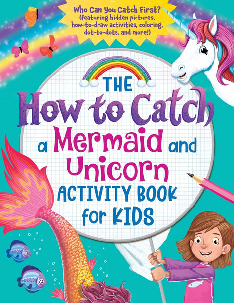 How to Catch a Mermaid and Unicorn Activity Book for Kids - Butterbugboutique (7557728928002)