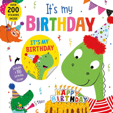 It's My Birthday Dinosaur Book - Sourcebooks