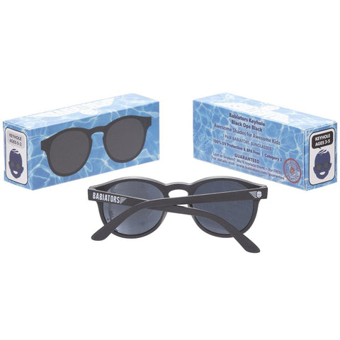 Black Ops Keyhole Babiators - Navigator Kids Sunglasses - Butterbugboutique (7529974038786)