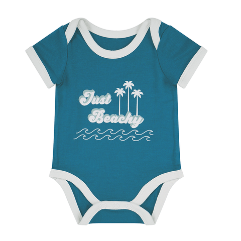 Just Beachy Bamboo Baby Onesie - Emerson and Friends