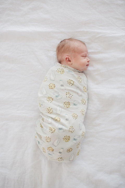 Copper Pearl-Knit Swaddle Blanket - Chip-#Butter_Bug_Boutique#