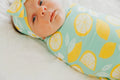 Knit Swaddle Blanket - Lemon - Butterbugboutique