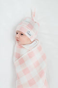 Knit Swaddle Blanket - London - Butterbugboutique