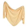 Knit Swaddle Blanket - Vance - Copper Pearl