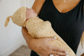 Knit Swaddle Blanket - Vance - Copper Pearl