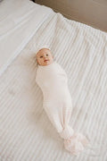 Copper Pearl-Knit Swaddle Blanket - Winnie-#Butter_Bug_Boutique#