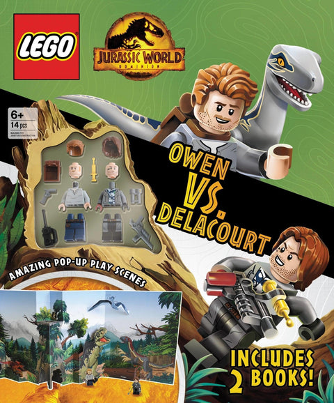 Sourcebooks-LEGO Jurassic World Activity Landscape Box-#Butter_Bug_Boutique#