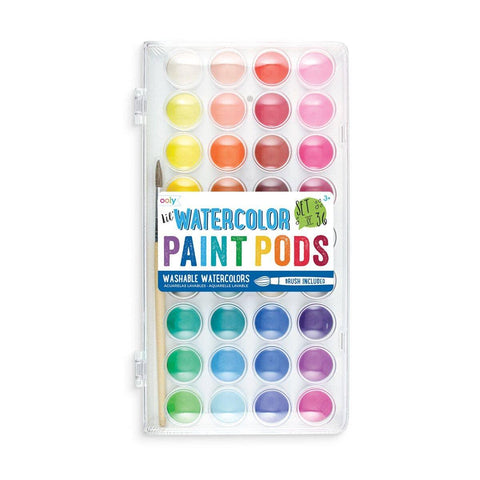 Lil' Paint Pods Watercolor Paint Set - OOLY