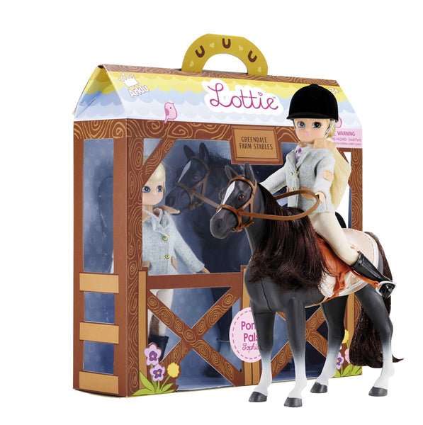 Schylling Toys-Lottie Doll - Pony Club-#Butter_Bug_Boutique#