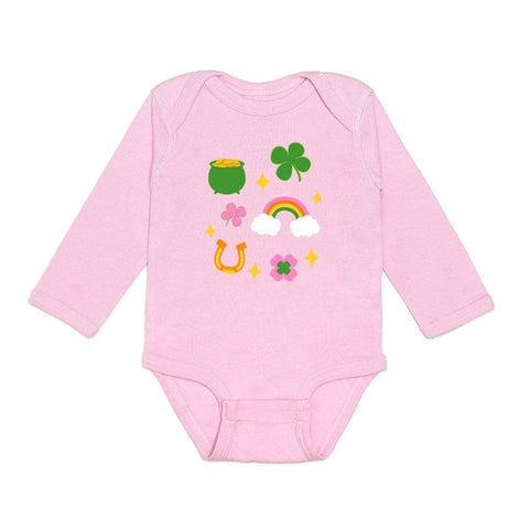 Lucky Doodle St. Patrick's Day Baby Bodysuit - Sweet Wink
