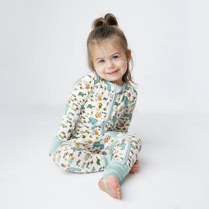 Manatee Bamboo Baby Pajamas - Emerson and Friends