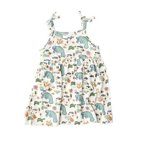 Manatee Bamboo Dress - Emerson and Friends