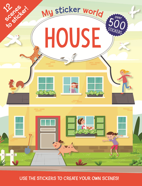 My Sticker World, House Activity Book - EDC Publishing