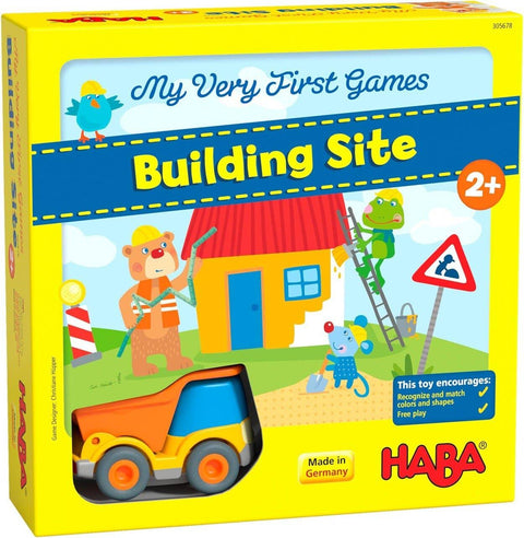 HABA-My Very First Games - Construction Building Site-#Butter_Bug_Boutique#