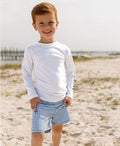 Navy Gingham Swim Trunks - Butterbugboutique (7571945914626)