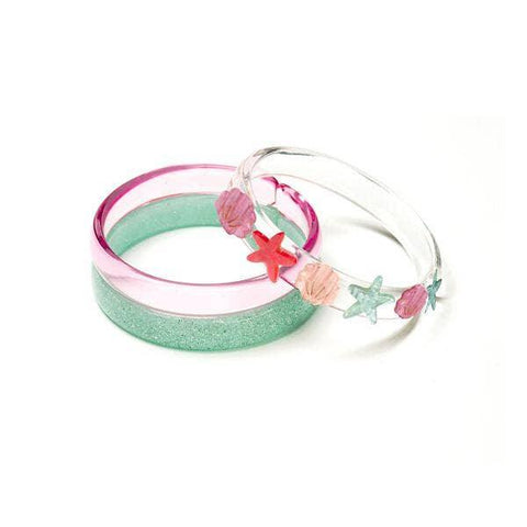 Lilies & Roses NY-Seashells Pearlized Bangles Set-#Butter_Bug_Boutique#