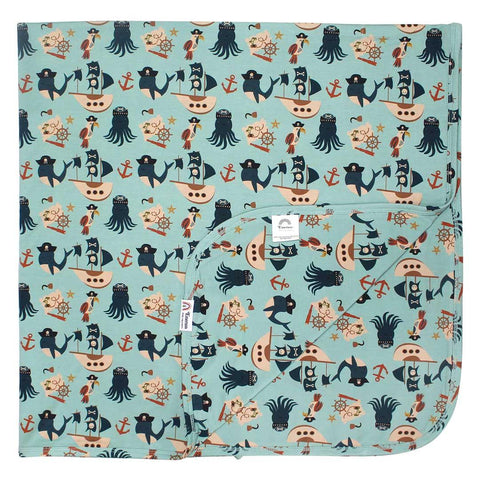 Pirate Bamboo Blanket - Emerson and Friends