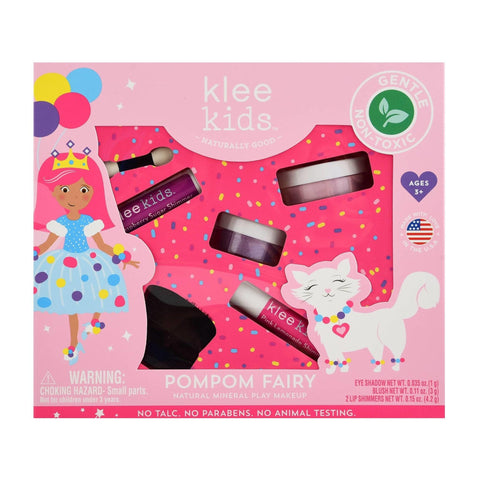 Klee Naturals-Pom Pom Fairy Natural Mineral Play Makeup Kit-#Butter_Bug_Boutique#