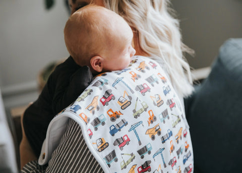 Premium Burp Cloths - Diesel - Copper Pearl