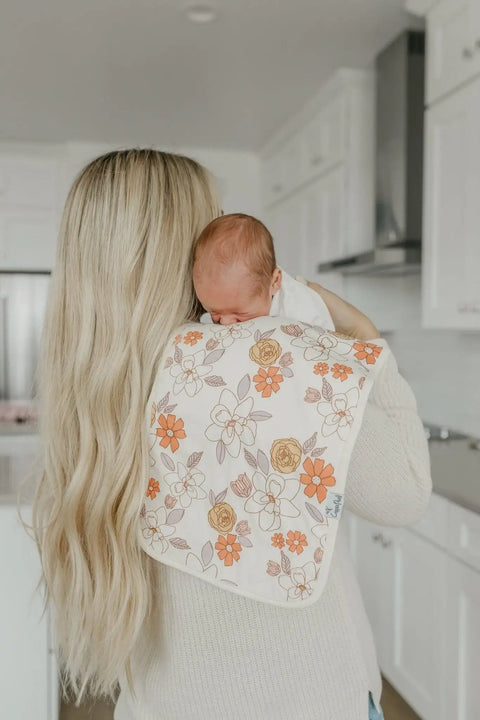 Premium Burp Cloths - Ferra - Copper Pearl