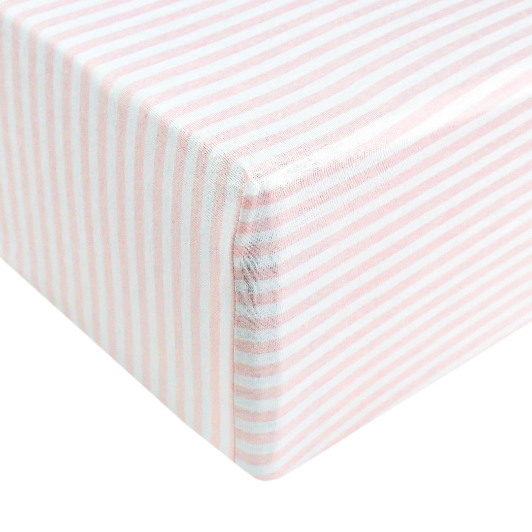 Copper Pearl-Premium Knit Fitted Crib Sheet - Winnie-#Butter_Bug_Boutique#
