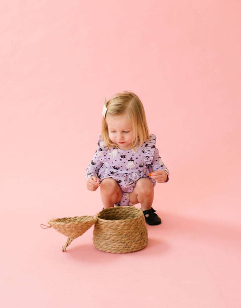 Purple Cauldron Baby Romper - Ollie Jay