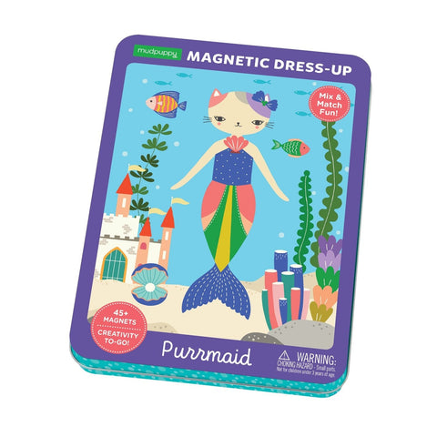 Purrmaid Magnetic Dress Up - Mudpuppy