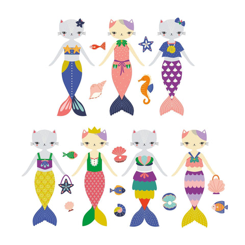 Purrmaid Magnetic Dress Up - Mudpuppy