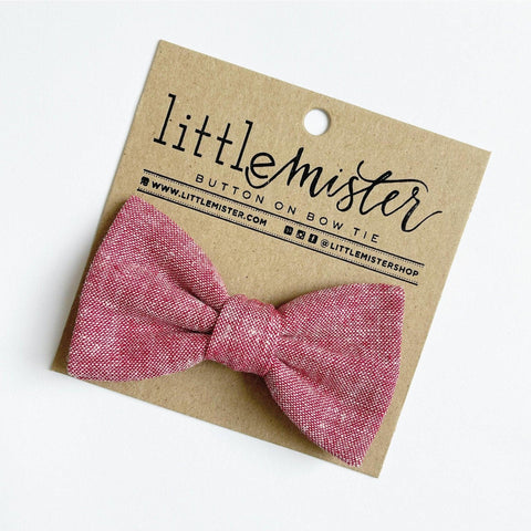 Red Baby Toddler & Boy Bow Tie - Butterbugboutique (7548519350530)