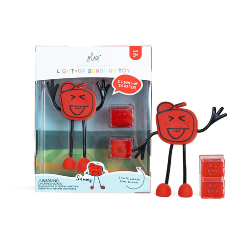 Sammy Light Up Character And Cubes - Butterbugboutique (5886473044118)