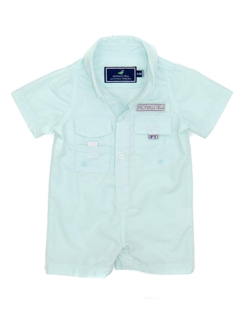 Seafoam Fishing Shortall - Properly Tied