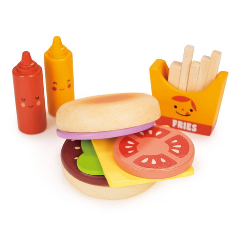 Take-Out Burger Set - Mentari Toys